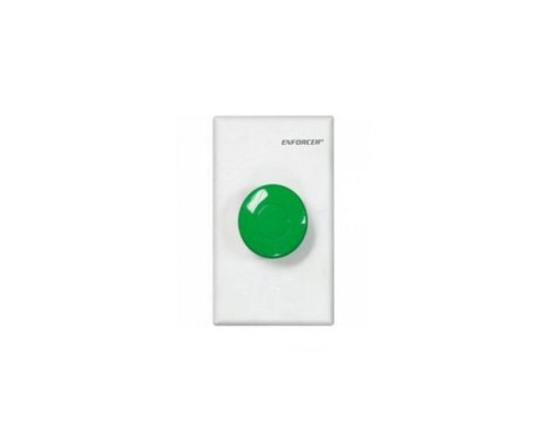 Seco-Larm SD-7217GWQ 1-1/2' Green Mushroom-Cap Button