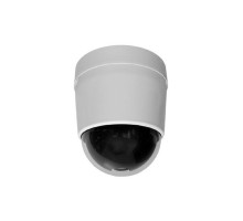 Pelco SD423-SMW-0-X 540 TVL Analog Smoked Indoor Dome Camera, 23X, White, PAL