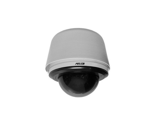 Pelco SD429-PG-0-X 540 TVL Analog Smoked Indoor / Outdoor Dome Camera, 29X, PAL, Light Gray