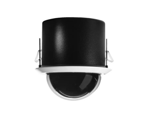 Pelco SD436-F0-X 540 TVL Analog In-Ceiling Indoor Dome Camera, Smoked, Black, PAL, 36X Lens