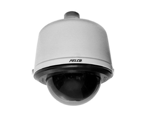 Pelco SD436-HPE1 Spectra IV SE 36x Environmental Pendant Mount Dome Camera System, Gray, Clear Bubble, NTSC