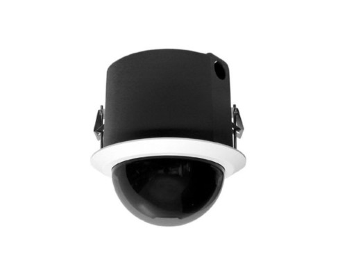 Pelco SD4E23-F1-X 540 TVL In-Ceiling Indoor Network IP PTZ Camera, Clear, Black, 23X Lens