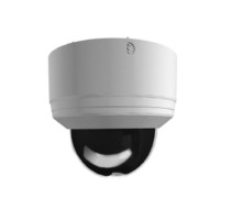 Pelco SD5-W0-X 700 TVL Analog Indoor Smoked Dome Camera, 5.1-51mm Lens, White, PAL