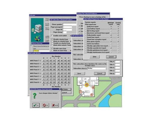 Bosch SE2005 Central Console Software for Security Escort System