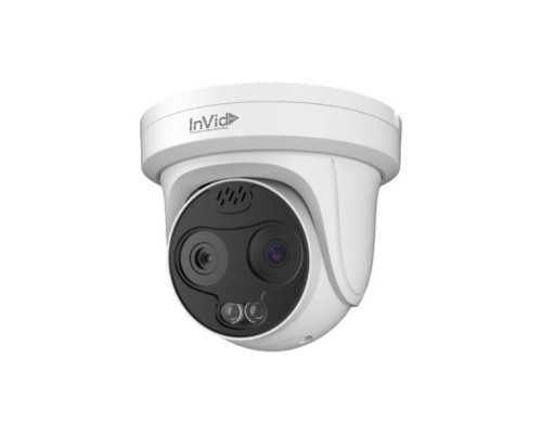 InVid SEC-P5TXIR4THERMAL 5 Megapixel Network IR Outdoor Dome Camera with 3.5mm Lens