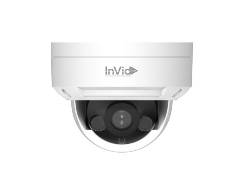 InVid SEC-P8DRXIR28NH 8 Megapixel IP Plug & Play Outdoor IR Dome Camera with 2.8mm Lens