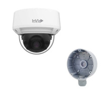 InVid SECA-P5DRIRA27135 5 Megapixel Network IR Outdoor Dome Camera with 2.7-13.5mm Lens