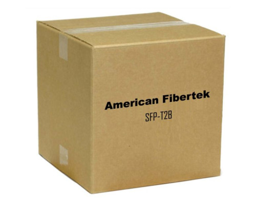 American Fibertek SFP-T2B SFP 1Gbps Copper module 1000Base-TX, RJ-45, Cisco Compatible