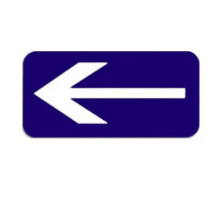 Alpha SI003 Rescue Directional Arrow Sign