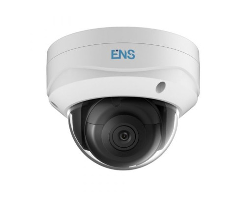 ENS SIP46D3-28-H 6 Megapixel IR Fixed Dome Network Security Camera, 2.8mm Lens