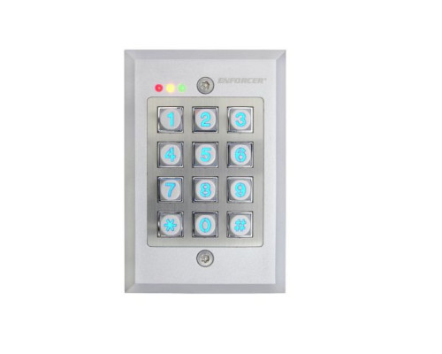 Seco-Larm SK-1123-FDQ Vandal Resistant Flush-Mount Access Control Keypad