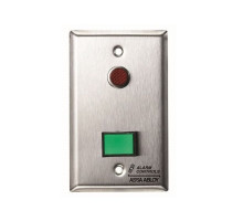 Alarm Controls SLP-1M Single DPDT Momentary Switch Monitoring/Control Station