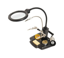 Eclipse Tools SN-396 Soldering Helping Hands with LED Magnifier