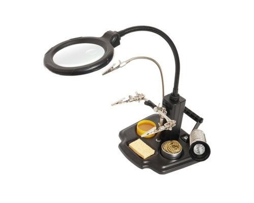 Eclipse Tools SN-396 Soldering Helping Hands with LED Magnifier