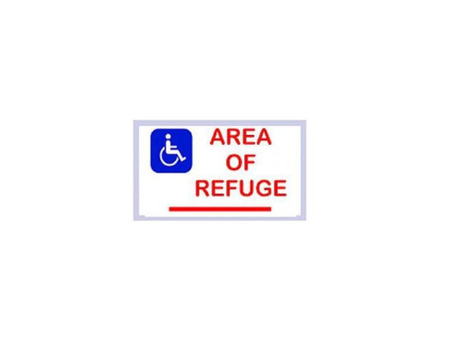 Alpha SN-LM42S Rescue Assistance Signage-Photo-Single Sided