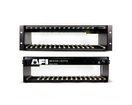 American Fibertek SR-50 Sub Rack Frame, 14 Slots