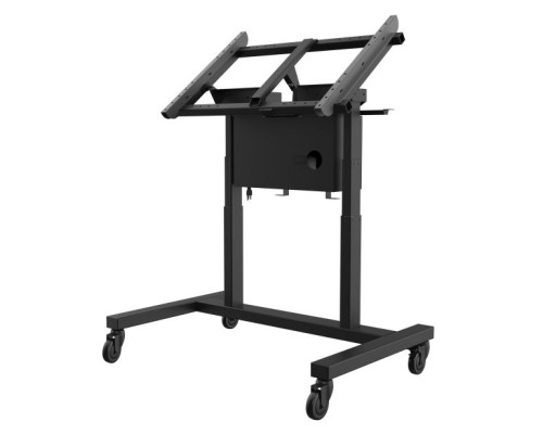 Peerless-AV SR598ML3T SmartMount Motorized Height Adjustable Tabletop Cart for 55' to 80' Interactive Displays