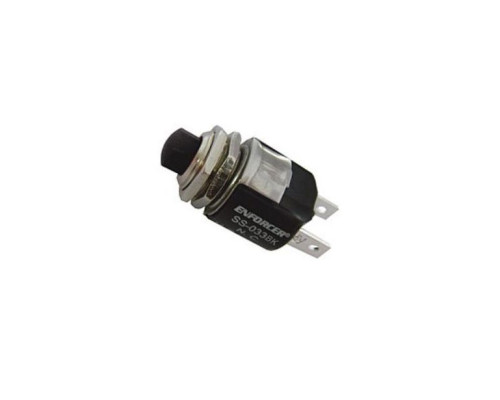 Seco-Larm SS-033Q-BK Black N.C. Momentary Pushbutton Switch