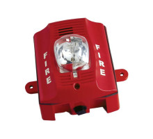 Bosch SS-P2RK 2 Wire Wall-Mount Outdoor Horn Strobe, Red