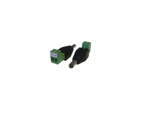 SecurityTronix ST-DC21M Male DC Power Connector 2.1-5.5mm with Removable Block