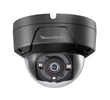 SecurityTronix ST-HDC2FD-2-8-BLK 2 Megapixel HD-TVI Outdoor IR Dome Camera with 2.8mm Lens, Black Housing