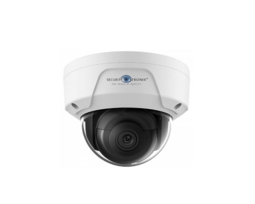 SecurityTronix ST-IP4FD 4 Megapixel IR Outdoor Dome Camera, 4mm Lens