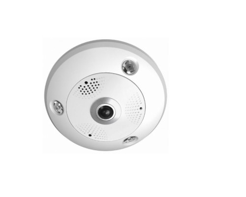 SecurityTronix ST-IP6FE 6 Megapixel IR Outdoor 180º-360º Camera with 1.27mm Lens