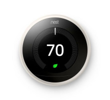 Google Nest T3017US Learning Thermostat 3rd Generation, White