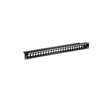 TRENDnet TC-KP24S 24 Port Blank Keystone Shielded 1U Patch Panel