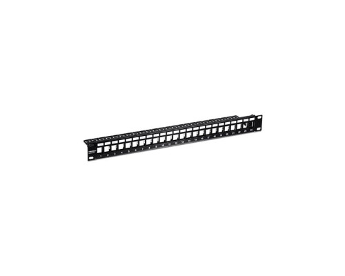 TRENDnet TC-KP24S 24 Port Blank Keystone Shielded 1U Patch Panel