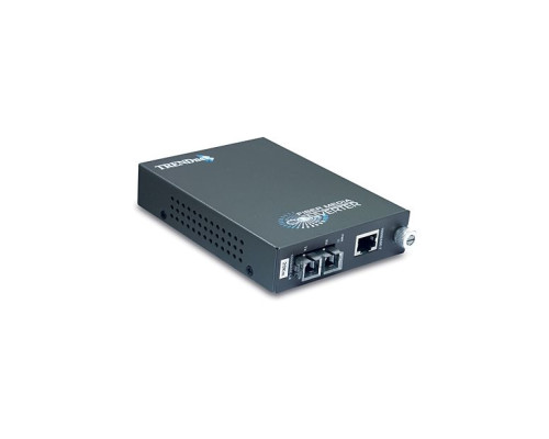 TRENDnet TFC-1000S20 Intelligent 1000Base-T to 1000Base-LX Single-Mode SC Fiber Converter