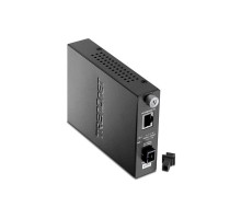 TRENDnet TFC-110S20D3 100Base-TX to FX Dual Wavelength Fiber Converter