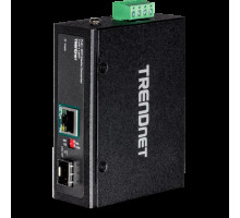 TRENDnet TI-PF11SFP Hardened Industrial SFP to Gigabit PoE+