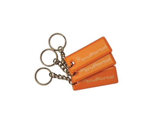 Interlogix TP-MFC-KF-LG-25PK TruPortal Credential MIFARE Keyfobs -25pk