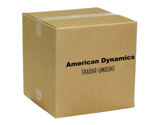 American Dynamics TRADAR-UMOUNT Tyco Radar Universal Mounting Bracket for Wall/Pole