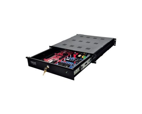 Altronix TROVE1M1R Access and Power Integration Rack Mount Enclosure with Backplane, Trove1 Rack Series