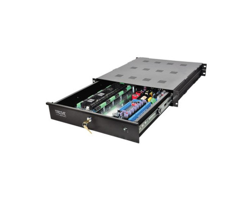 Altronix TROVE1SH1R Access and Power Integration Rack Mount Enclosure with Backplane, Trove1 Rack Series