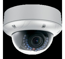 Interlogix TVD-1201 1.3 Megapixel TruVusion IP Mini Outdoor Dome Camera, 2.8~12mm Lens