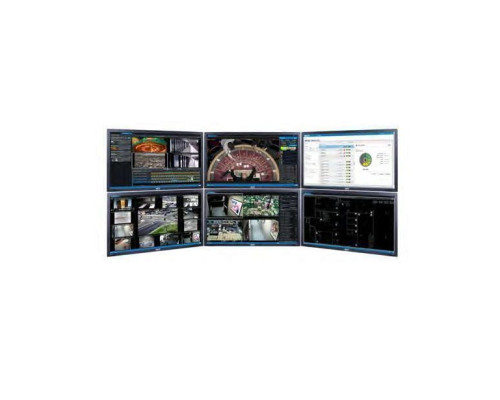 Pelco U1-OPS-WKS6 VideoXpert Ultimate Work Station with 6 Monitors