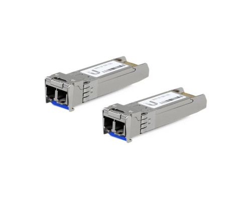 Ubiquiti UF-SM-10G SFP+ Single-Mode Fiber Module, 2-Pack