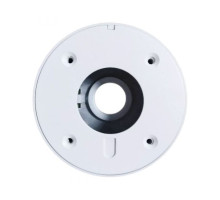 ENS UJB94-W Round Outdoor Junction Box for 3 Screw Base Security Cameras Bracket