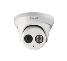 InVid ULT-C2TXIR28 1080p TVI Outdoor IR Dome Camera, 12VDC, 2.8mm Lens