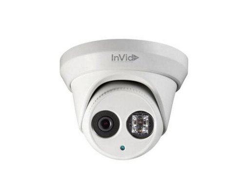 InVid ULT-C2TXIR28 1080p TVI Outdoor IR Dome Camera, 12VDC, 2.8mm Lens