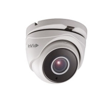 InVid ULT-C3TXIRM2812 3 Megapixel HD-TVI Outdoor IR Turret Camera, 2.8-12mm Lens