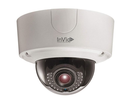 InVid ULT-P3DRIRM832 3 Megapixel IP Plug & Play Dome Camera, 8-32mm Lens