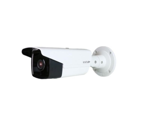 InVid ULT-P4BXIR12N 4 Megapixel Network IR Outdoor Bullet Camera, 12mm Lens