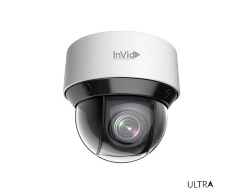 InVid ULT-P4PTZXIR25X 4 Megapixel Day/Night Outdoor IP PTZ Camera, 25X Lens