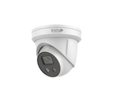 InVid ULT-P4TXIR28WL 4 Megapixel IP Plug & Play Outdoor IR Turret Camera with 2.8mm Lens