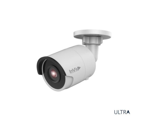 InVid ULT-P5BIR28N 5 Megapixel Day/Night Outdoor IR Mini Bullet Camera, 2.8mm Lens