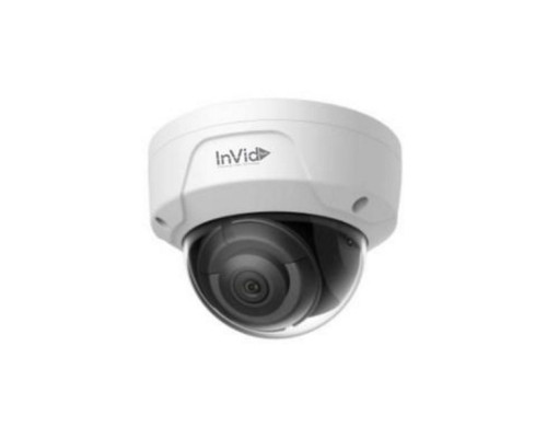 InVid ULT-P5DRIRA4 5 Megapixel IP Plug & Play Outdoor Rugged Dome Camera with Audio, 4mm Lens